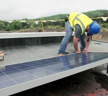 N Power Solar Panel Installation