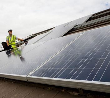 Photovoltaic Solar Panel Installation